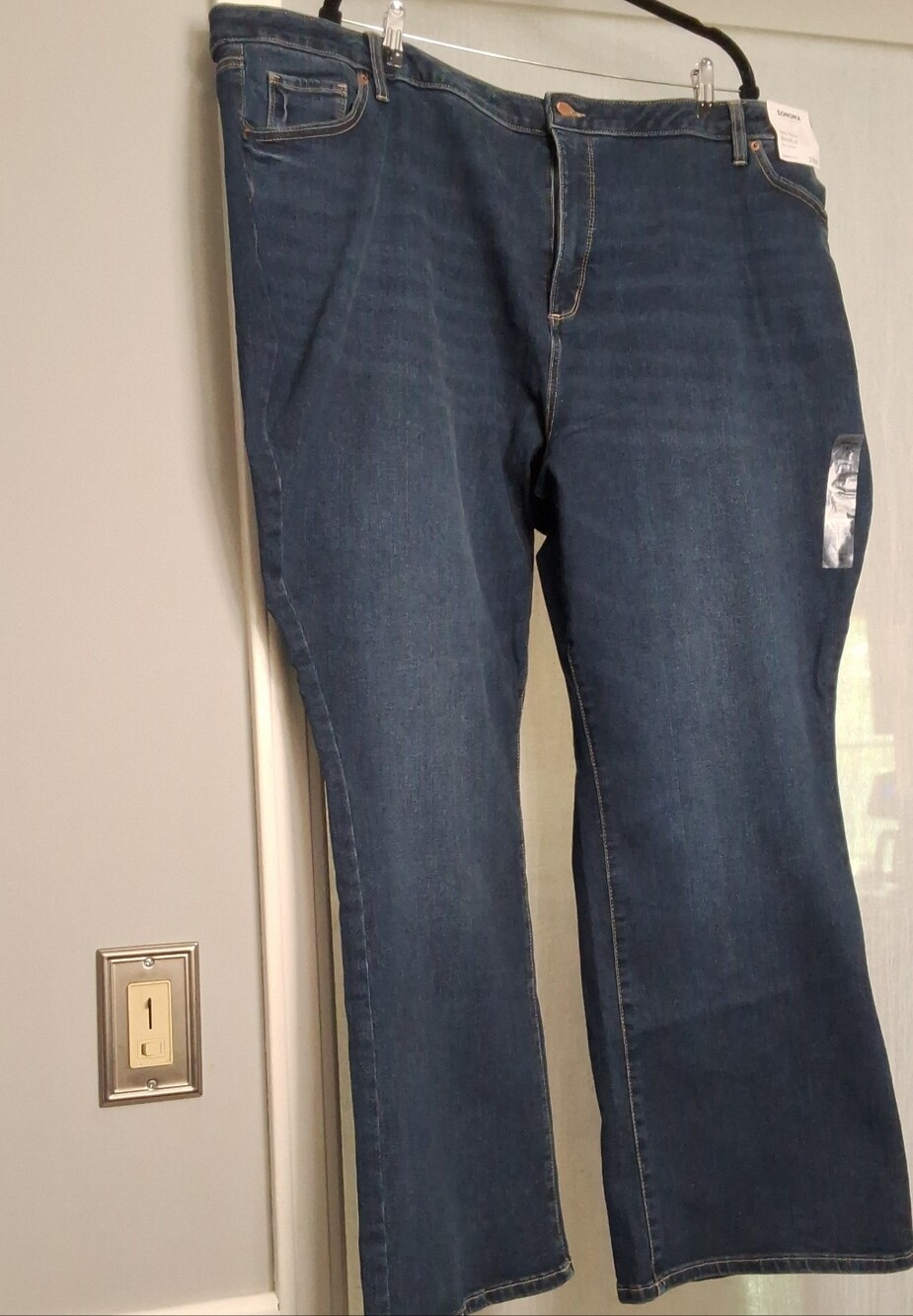 Sonoma Dark Blue Flare Jeans